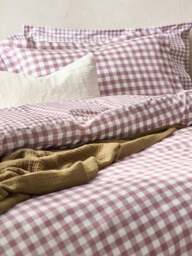 Yard Living Barton Duvet Cover Set in Grey, Size Superking - thumbnail 3