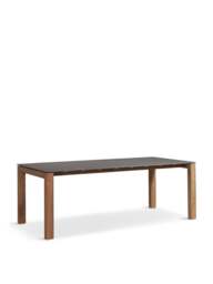 Barker and Stonehouse Grenada Reclaimed Teak Wood Wood Dining Table in Neutral, Size 220cm