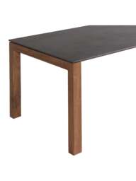 Barker and Stonehouse Grenada Reclaimed Teak Wood Wood Dining Table in Neutral, Size 220cm - thumbnail 3