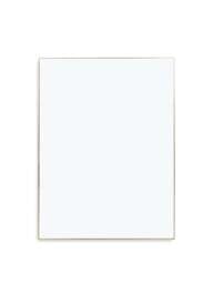 Heal's Fine Edge Mirror Rectangular in Gold