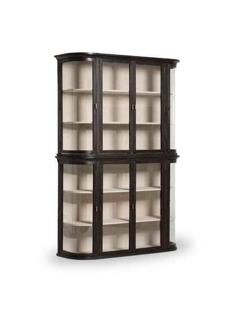 Barker and Stonehouse Sorrel Display Cabinet in Black - image 1