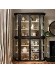 Barker and Stonehouse Sorrel Display Cabinet in Black - thumbnail 2