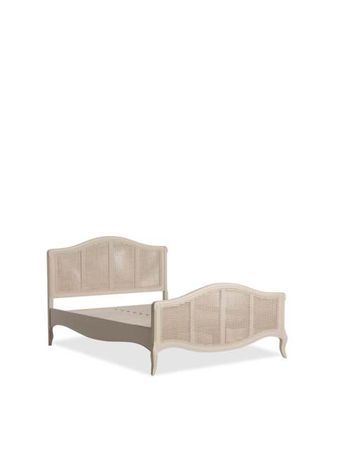 Barker and Stonehouse Calista Wooden Double Bed Frame in White - image 1