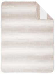 IBENA Glasgow Blanket in Beige, Cotton - thumbnail 4