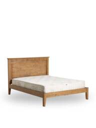 Barker and Stonehouse Selene Mindi Wood Double Bed Frame in Brown