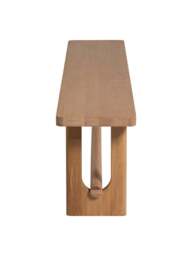 Barker and Stonehouse Olav Wood Dining Bench in Neutral, Size 145cm - thumbnail 5