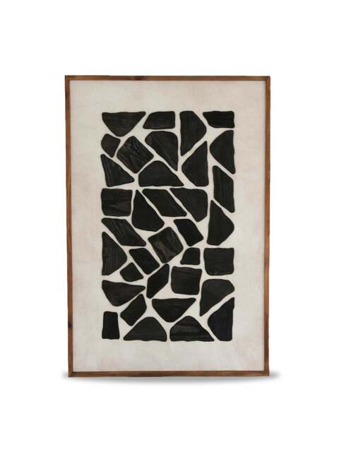 Barker and Stonehouse Mosaic Wall Art in Black - image 1