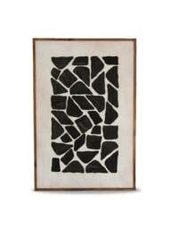 Barker and Stonehouse Mosaic Wall Art in Black - thumbnail 1