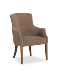 Barker and Stonehouse Lockwood Fabric Dining Chair in Neutral - thumbnail 2