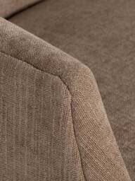 Barker and Stonehouse Lockwood Fabric Dining Chair in Neutral - thumbnail 4