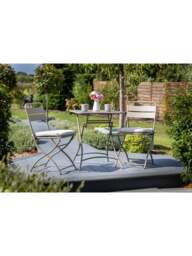 Hartman Urban Folding Bistro Set Dusty Taupe - thumbnail 2