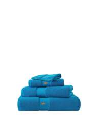 Ralph Lauren Home Polo Player Bath Sheet in Cove Blue, Cotton - thumbnail 2