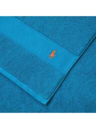 Ralph Lauren Home Polo Player Bath Sheet in Cove Blue, Cotton - thumbnail 3