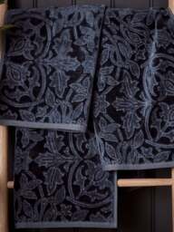 Morris & Co St James Bath in Blue, Cotton, Size Sheet - thumbnail 2