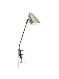 Heal's Heal’s Helsinki Long Arm Clamp Wall/table Lamp Chrome in Silver - thumbnail 1