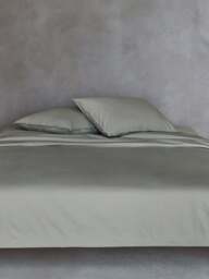 BOSS Home Be Boss Duvet Cover in Khaki, Cotton, Size Double - thumbnail 1