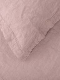 Heal's Washed Duvet Collection in Pink, Linen, Size Super King