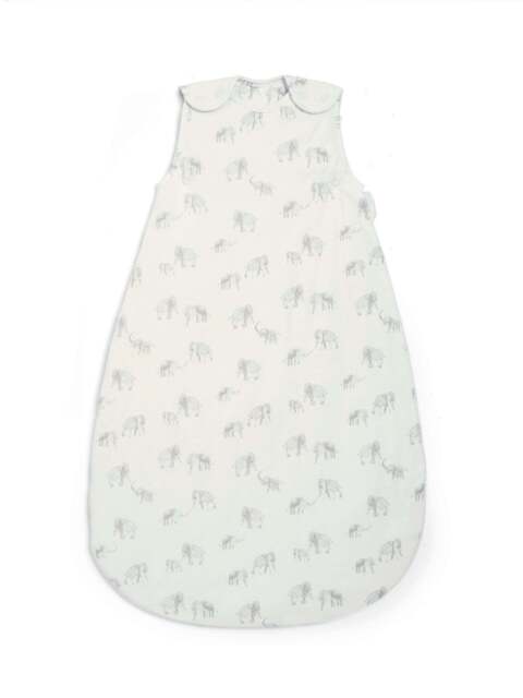 Mamas & Papas Dreampod Elephant Print 0-6 Months 2.5 Tog in Grey