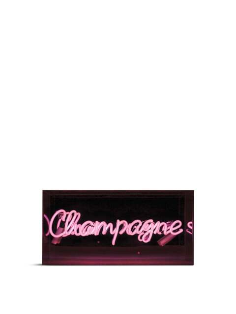 Locomocean Acrylic Box Neon in champagne