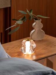 Heal's Carina Led Portable Table Lamp in Brass - thumbnail 2