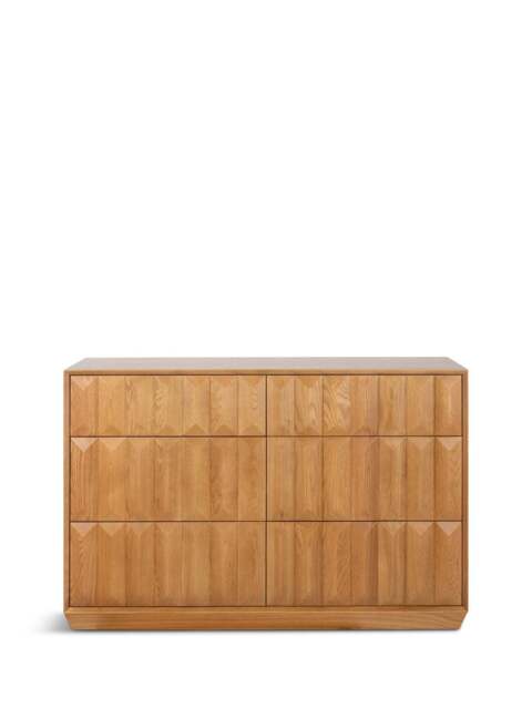 Heal's Wilton 6 Drawer Chest Oak in Brown - image 1
