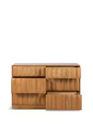 Heal's Wilton 6 Drawer Chest Oak in Brown - thumbnail 5