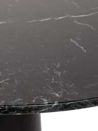Heal's Marble Totem Pedestal Dining Table in Black - thumbnail 4