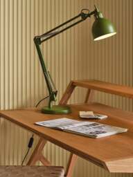 Heal's Spencer Metal Desk Lamp in Green - thumbnail 2