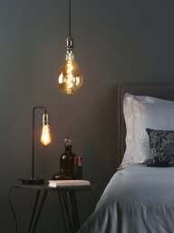 Dar Lighting Keifer Table Lamp in Black - thumbnail 2