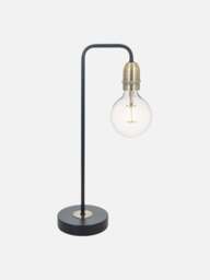 Dar Lighting Keifer Table Lamp in Black