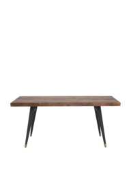 Barker and Stonehouse Modi Reclaimed Wood Dining Table, Be in Reclaimed Wood And Pine - thumbnail 4