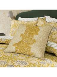Morris & Co Elmcote Cushion in Sunflower - thumbnail 3