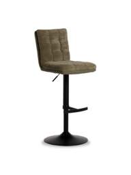Barker and Stonehouse Oxnard Swivel Bar Stool in Green