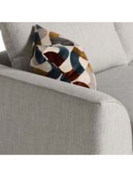 Barker and Stonehouse Tetbury Fabric Large Sofa in Neutral, Size 2 Seater - thumbnail 5