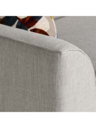 Barker and Stonehouse Tetbury Fabric Large Sofa in Neutral, Size 2 Seater - thumbnail 3