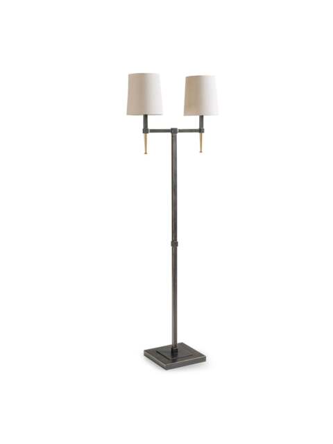 Libra Interiors Stella Floor Lamp in brown - image 1