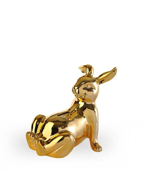 POLSPOTTEN Moneybox Bunny Belly in Gold