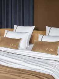 BOSS Home Blinea Pillowcase White, Cotton, Size Standard - thumbnail 2