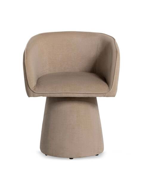 Barker and Stonehouse Fate Beige Fabric Dining Chair in Neutral - image 1