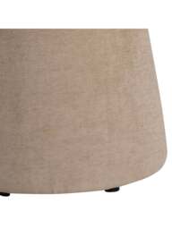 Barker and Stonehouse Fate Beige Fabric Dining Chair in Neutral - thumbnail 3