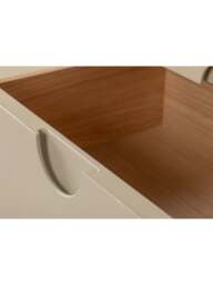 Heal's Amira Wide Chest Of Drawers Painted Oatmeal in Beige - thumbnail 5