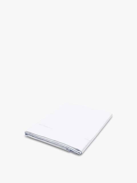 Bedeck of Belfast Fine Linens 1000 Thread Count Egyptian Flat Sheet in Silver, Cotton, Size Superking