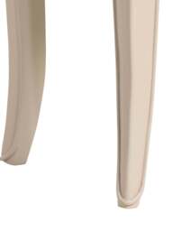 Barker and Stonehouse Calista Wooden 1 Drawer Bedside Table in White - thumbnail 4