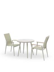 Bramblecrest Sofia Garden Bistro Set in green