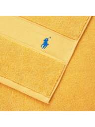 Ralph Lauren Home Polo Player Bath Towel in Yellow, Cotton - thumbnail 3