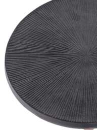 Libra Interiors Pair Of Moulton Round Side Tables in black - thumbnail 4