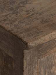 Barker and Stonehouse Quinta Pine Wood 6 Door Cabinet in Brown - thumbnail 3