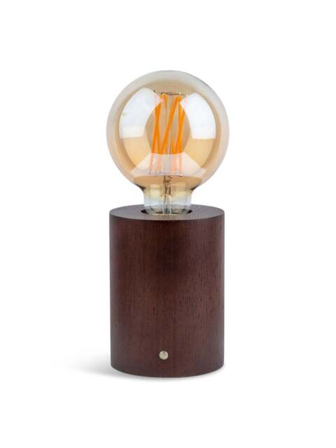 Heal's Bristol Table Lamp in Brown, Oak