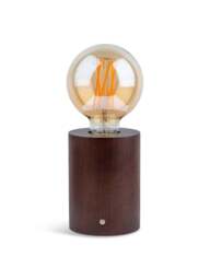 Heal's Bristol Table Lamp in Brown, Oak