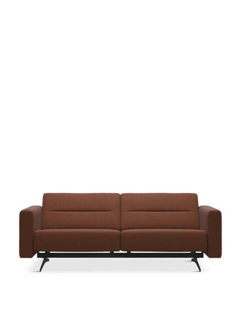 Barker and Stonehouse Stella Sofa in Brown, Leather, Size 2 Seater